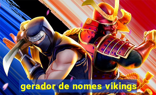 gerador de nomes vikings